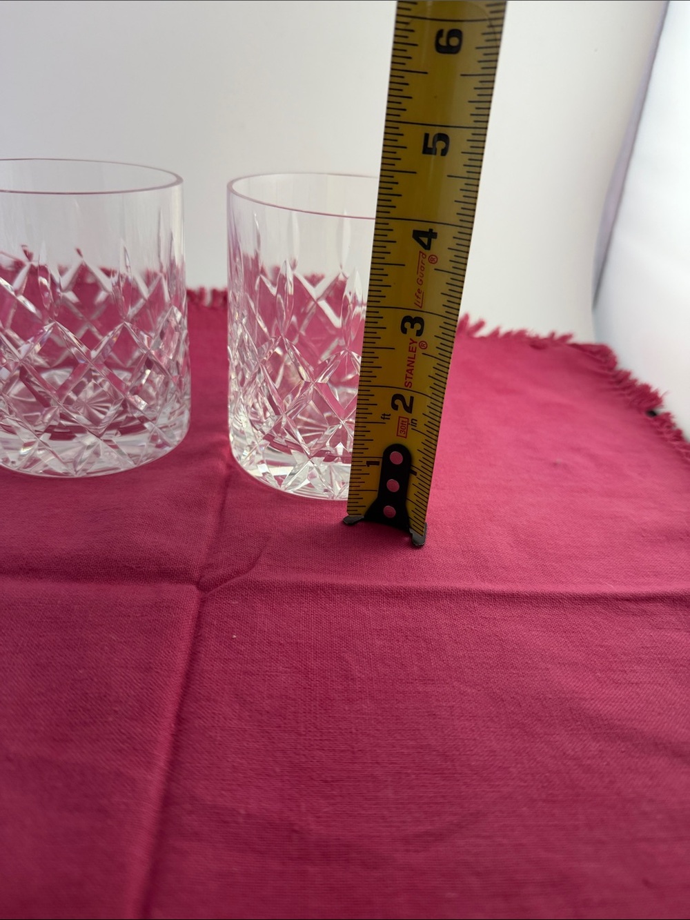 Double Old Fashioned Rosses by Tyrone Crystal Glasses set of 2 - Picture 8 of 16